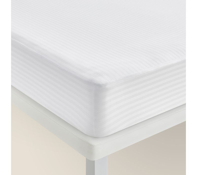 Protège-matelas 200X196 Cm 100% Coton Respirant