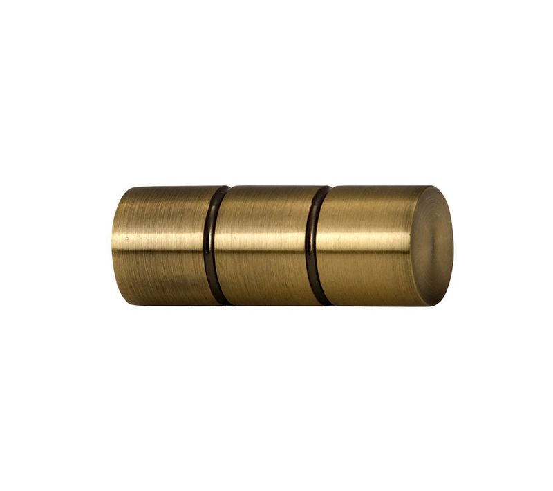 Lot De 2 Embouts De Tringle - Diam. 20 Mm - Bronze