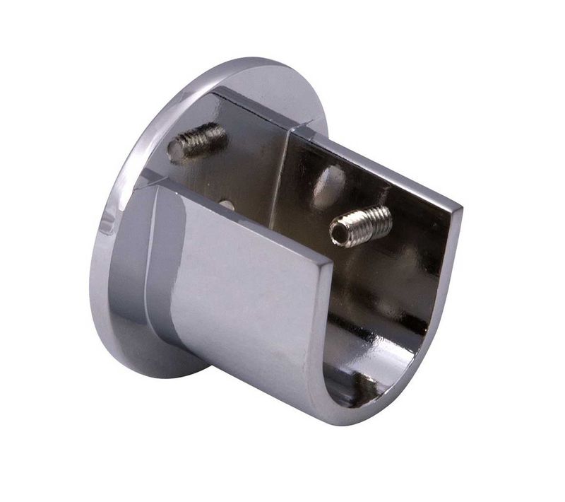 Paire De Supports Naissance De D. 20 Mm - Diam. 20 Mm - Argent