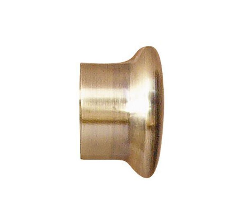 Paire D'embouts De Tringle En Forme De Bouchon - Diam. 20 Mm - Bronze
