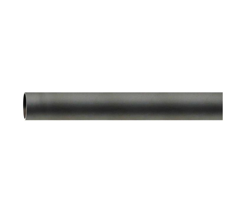 Tube Tringle Nu Noir 2 M X 28 Mm - 2 M - Noir