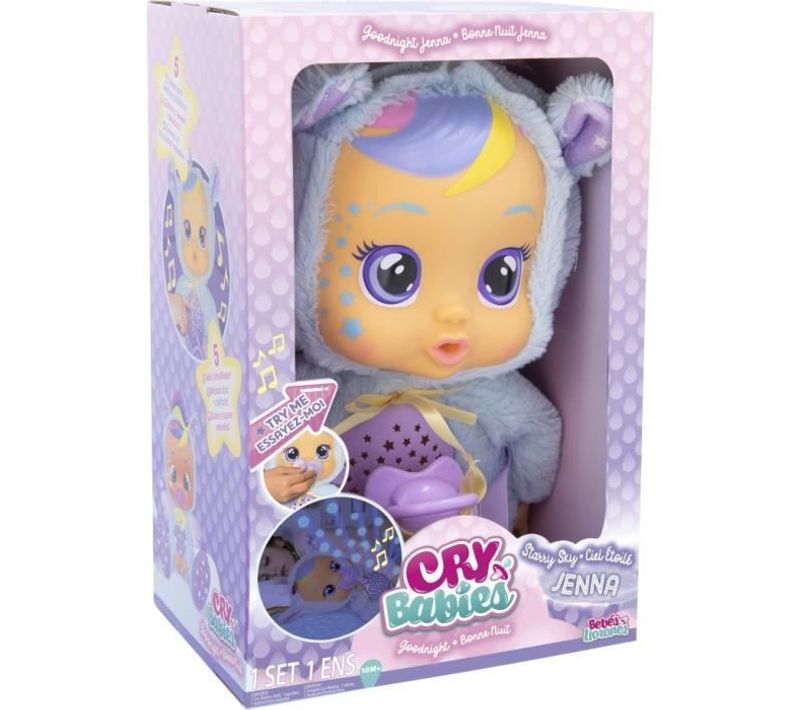 Veilleuse Et Berceuse Good Night Ciel Etoilé Jenna Cry Babies