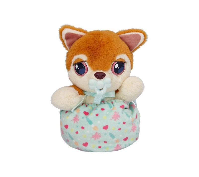 Peluche à Fonctions - Imc Toys - 922402 - Baby Paws Mini - Mon Bébé Chien Shiba Inu