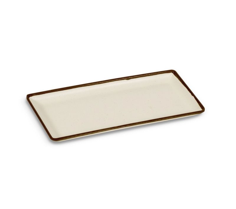 Plat Rectangulaire En Mélaminé Collection Halo 33 X 15 Cm -