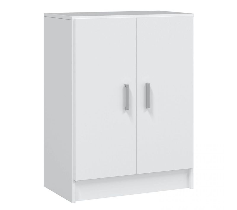 Armoire Basse Polyvalente - Blanc