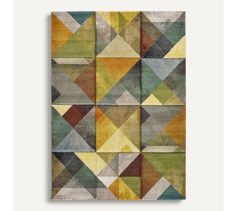 Tapis Géométrique Matrix 24064 Multicolore 160x230 Cm