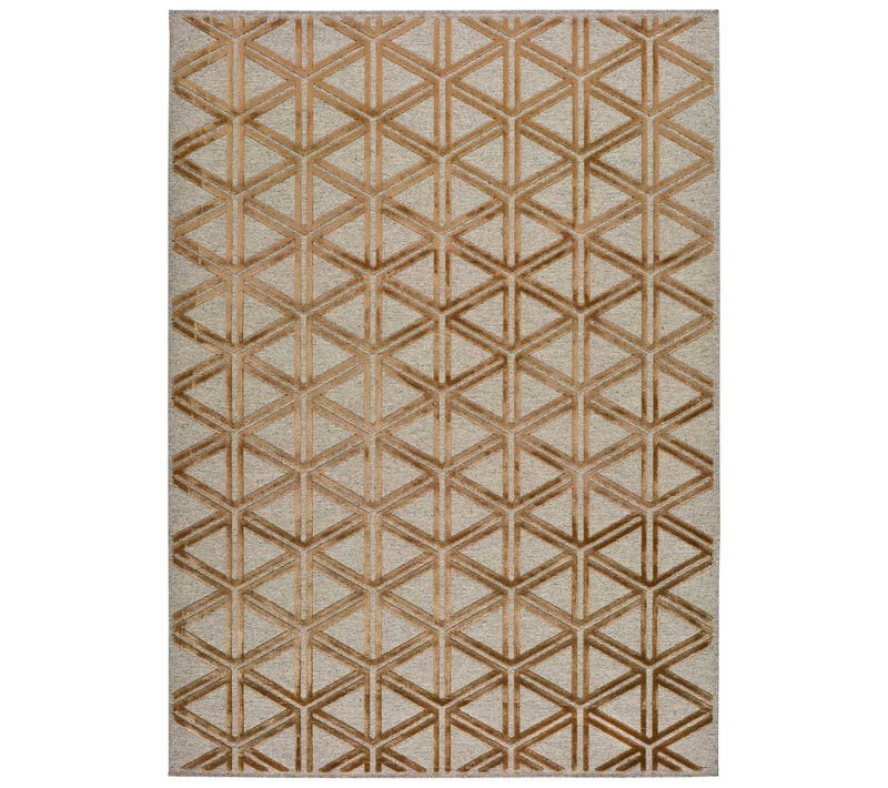 Tapis Moderne Lana 915 Cuivre 67x105 Cm