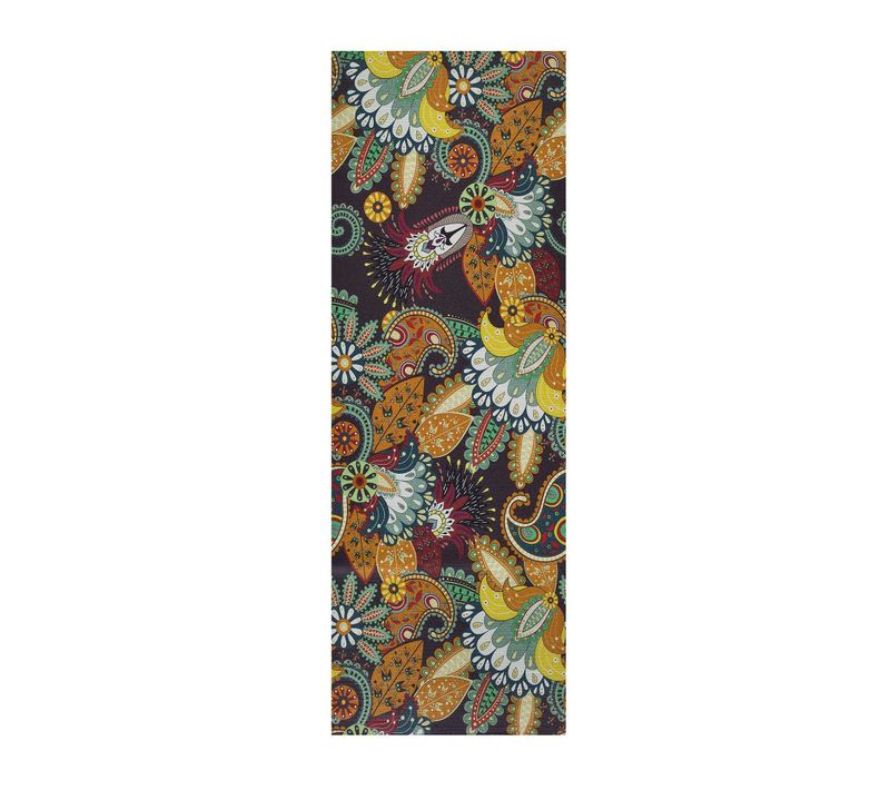 Tapis De Cuisine Bohème Ricci Paisley Multicolore 52x200 Cm
