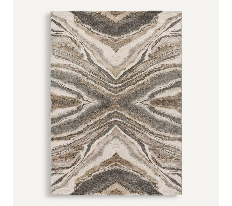 Tapis Abstrait Weimar 53005 Beige 80x150 Cm