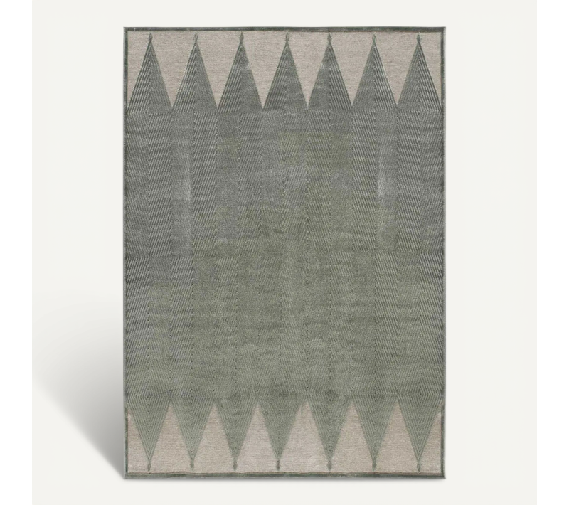 Tapis Ethnique Farashe 1052 Gris 160x230 Cm
