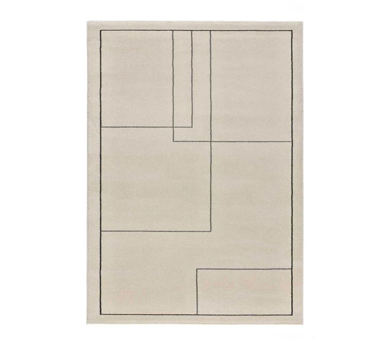 Tapis Abstrait Los Angeles Lines 12353 Multicolore 160x230 Cm