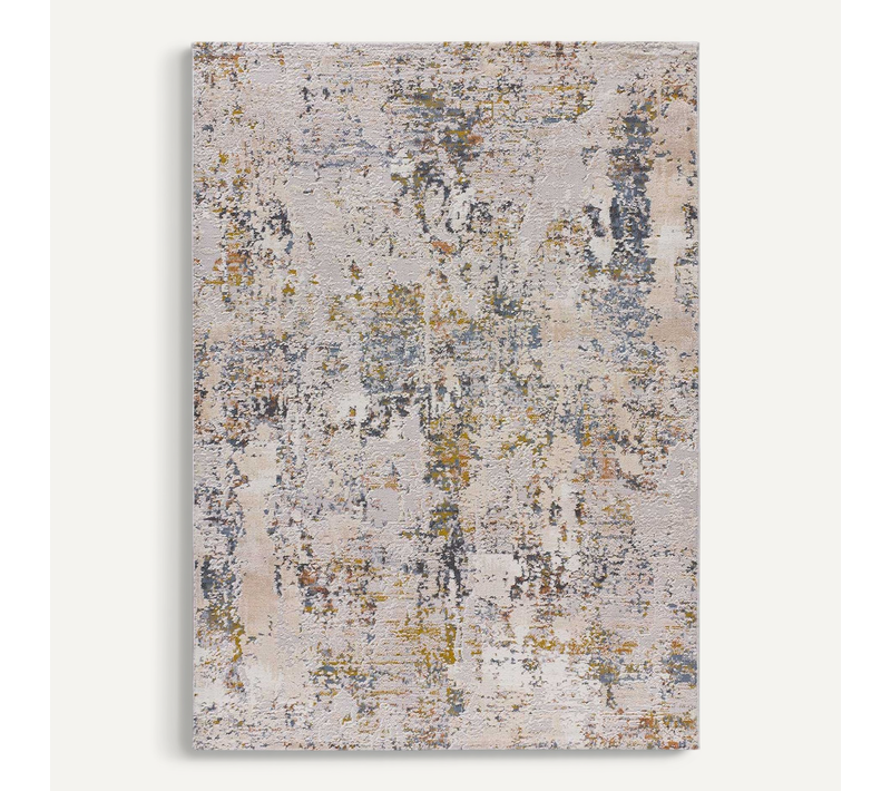 Tapis Abstrait Springs 2503 Beige/rouille/bleu 154x230 Cm