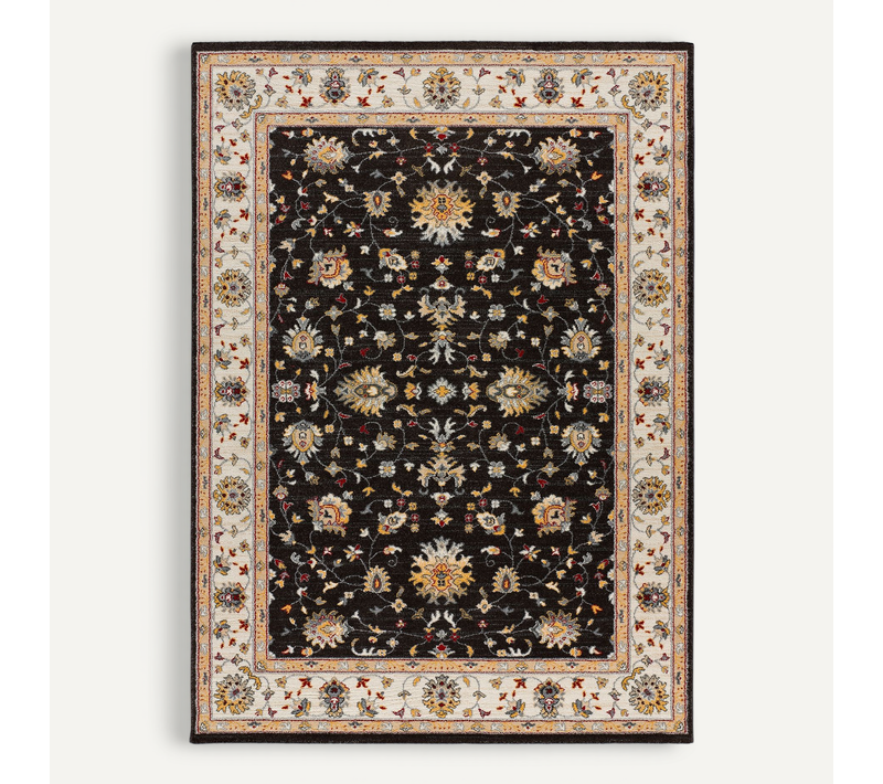 Tapis Classique Classic 12505 Anthracite/beige 200x290 Cm