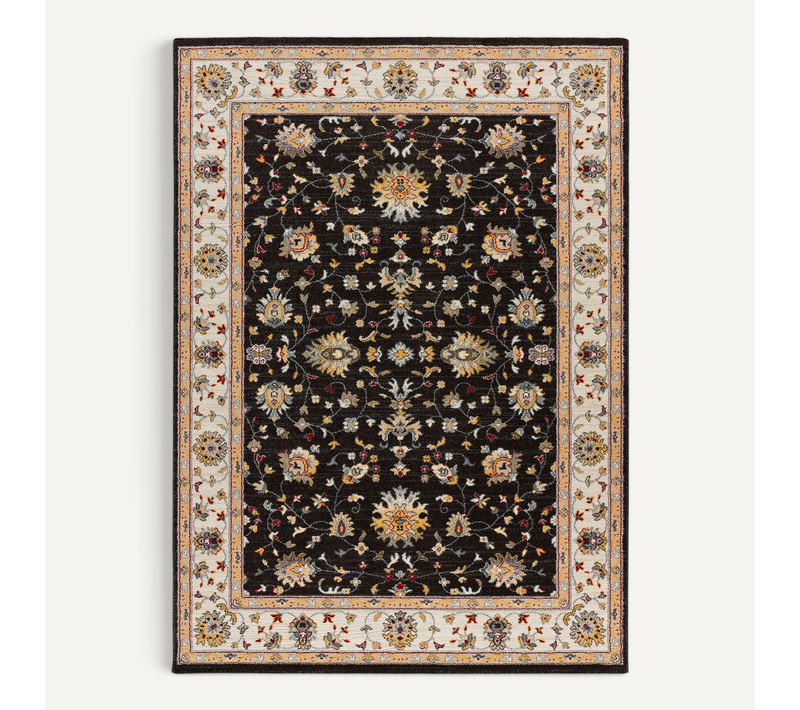 Tapis Classique Classic 12505 Anthracite/beige 80x150 Cm