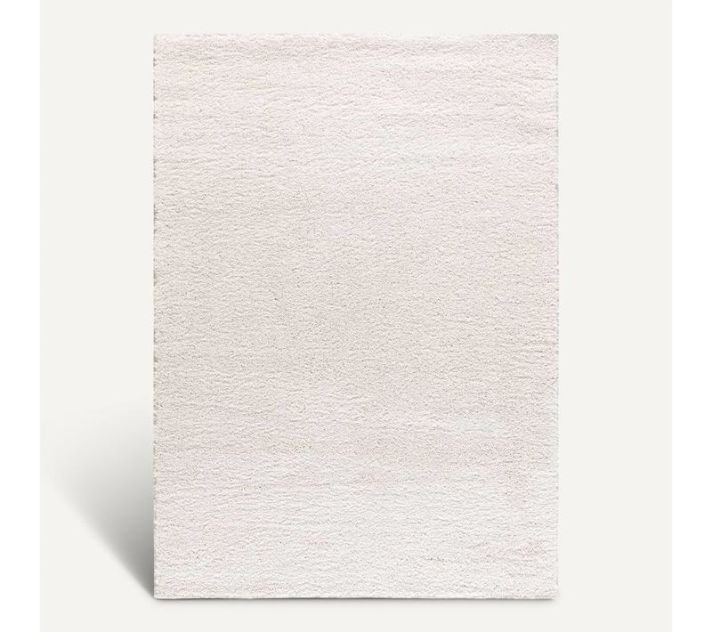 Tapis à Poils Longs Atlas Liso Blanc 190x290 Cm