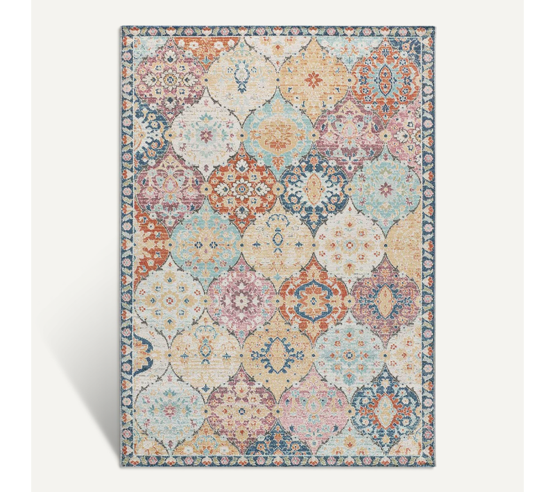 Tapis Extérieur Vintage Luna 20092 Multicolore 200x290 Cm