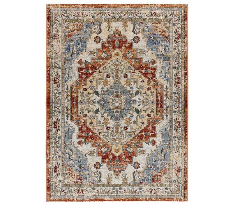Tapis Extérieur Vintage Luna 54552 Rouille 80x150 Cm