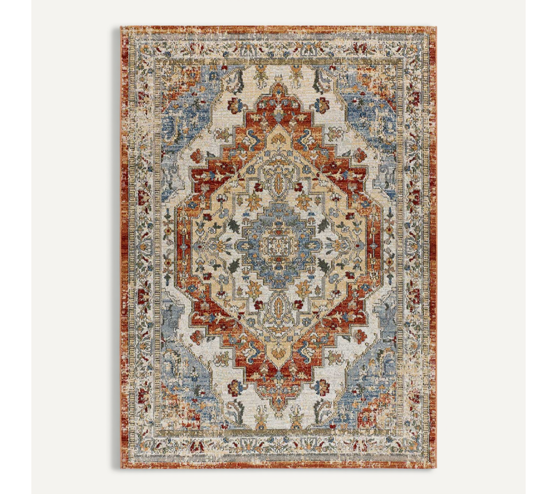 Tapis Extérieur Vintage Luna 54552 Rouille 160x230 Cm