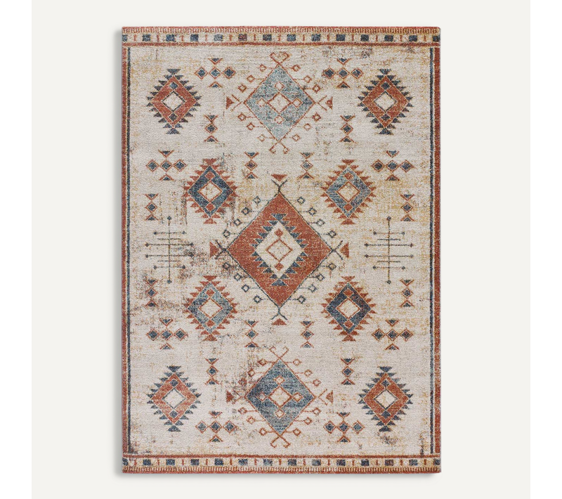 Tapis Ethnique Parma 54553 Rouille/beige 120x170 Cm