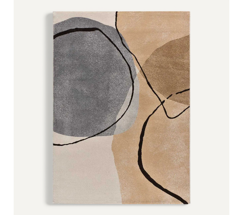 Tapis Abstrait Lessia Abstracta Beige/gris 120x180 Cm