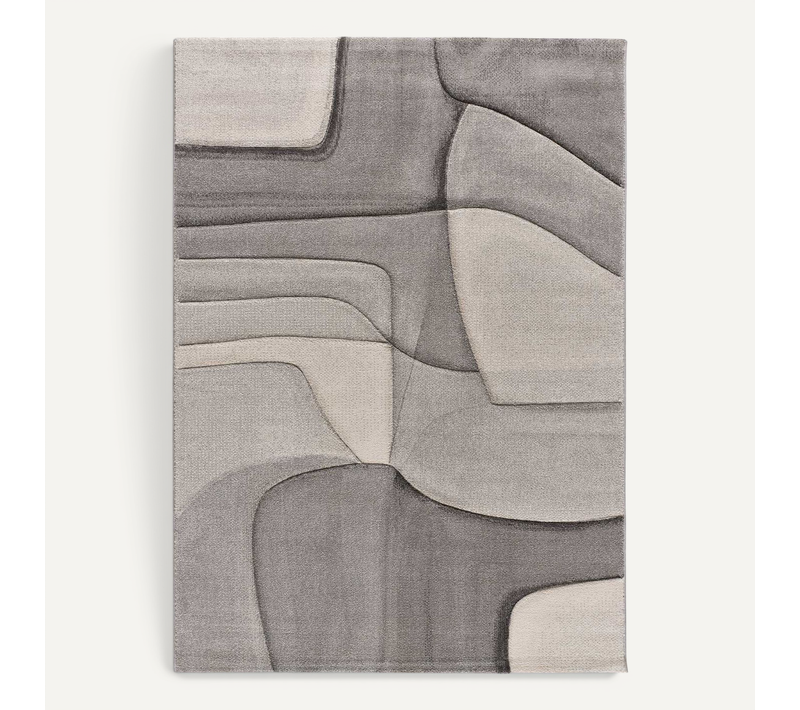 Tapis Moderne Medel 40378 Gris 140x200 Cm