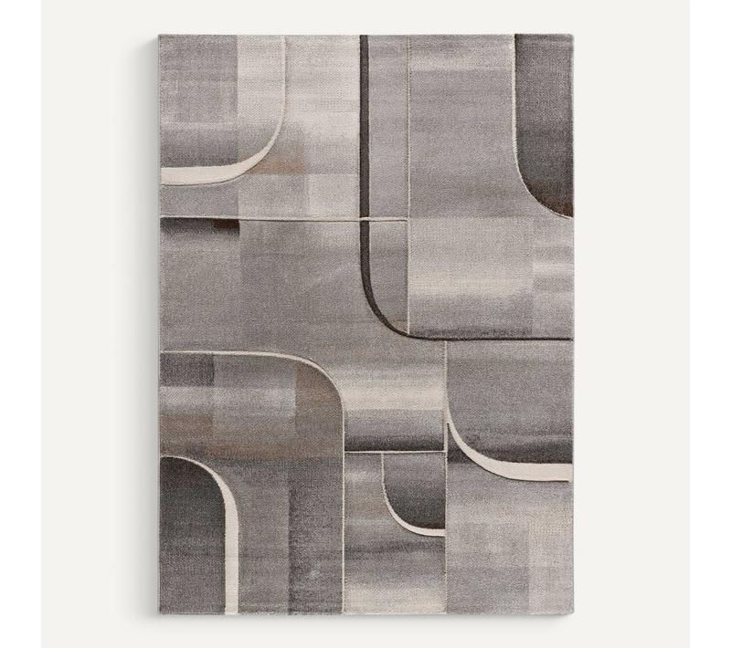 Tapis Moderne Medel 40379 Gris 140x200 Cm