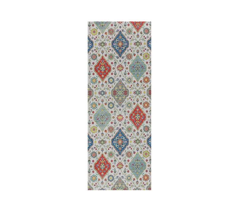 Tapis De Cuisine Bohème Ricci Bósforo Multicolore 52x100 Cm