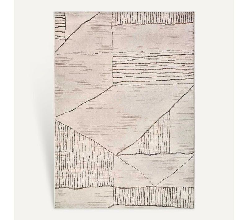 Tapis Ethnique Ceres 54003 Crème / Marron 160x235 Cm