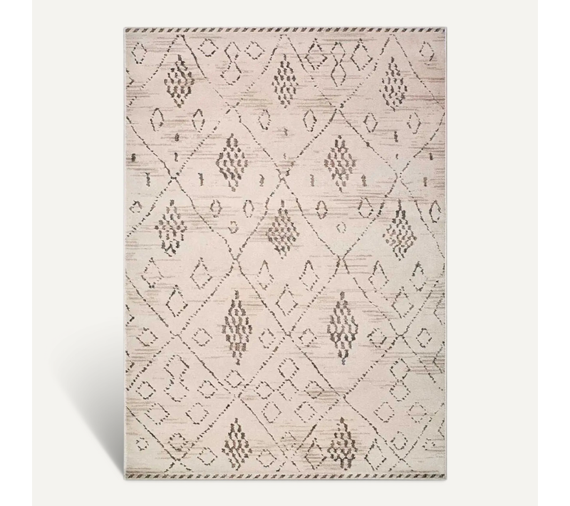 Tapis Ethnique Ceres 54008 Crème / Marron 80x120 Cm