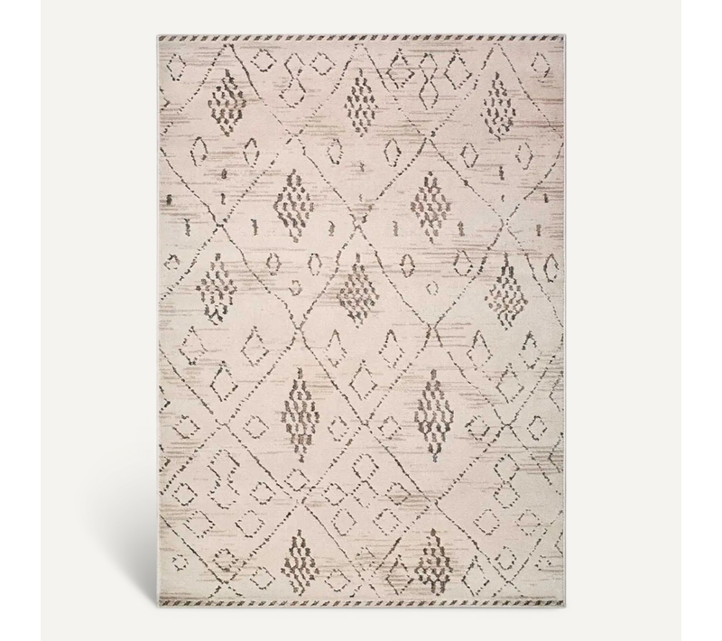Tapis Ethnique Ceres 54008 Crème / Marron 160x235 Cm