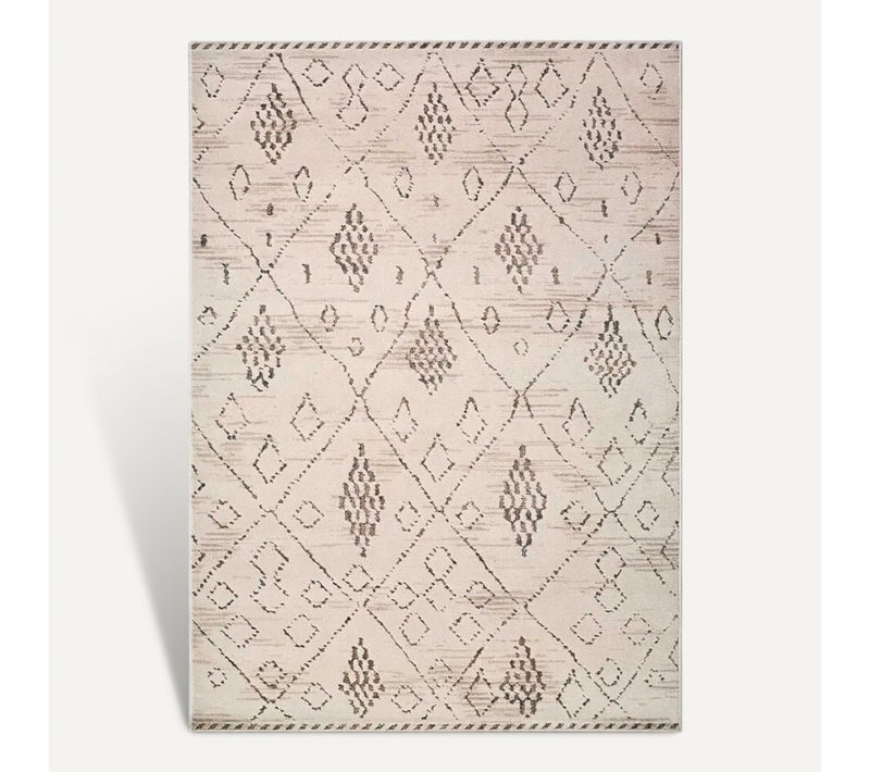 Tapis Ethnique Ceres 54008 Crème / Marron 200x285 Cm