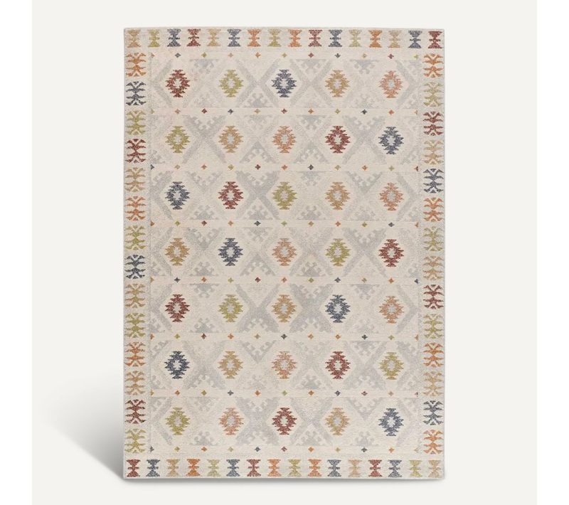Tapis Ethnique Tamaris 16805 Multicolore / Beige 160x230 Cm