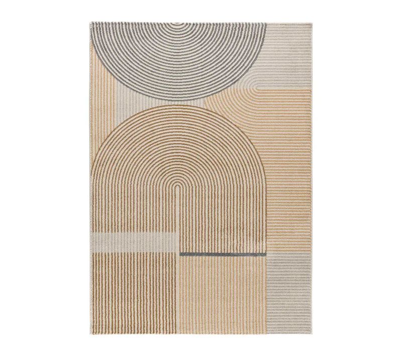 Tapis Géométrique Garden 12701 Beige/gris 200x290 Cm