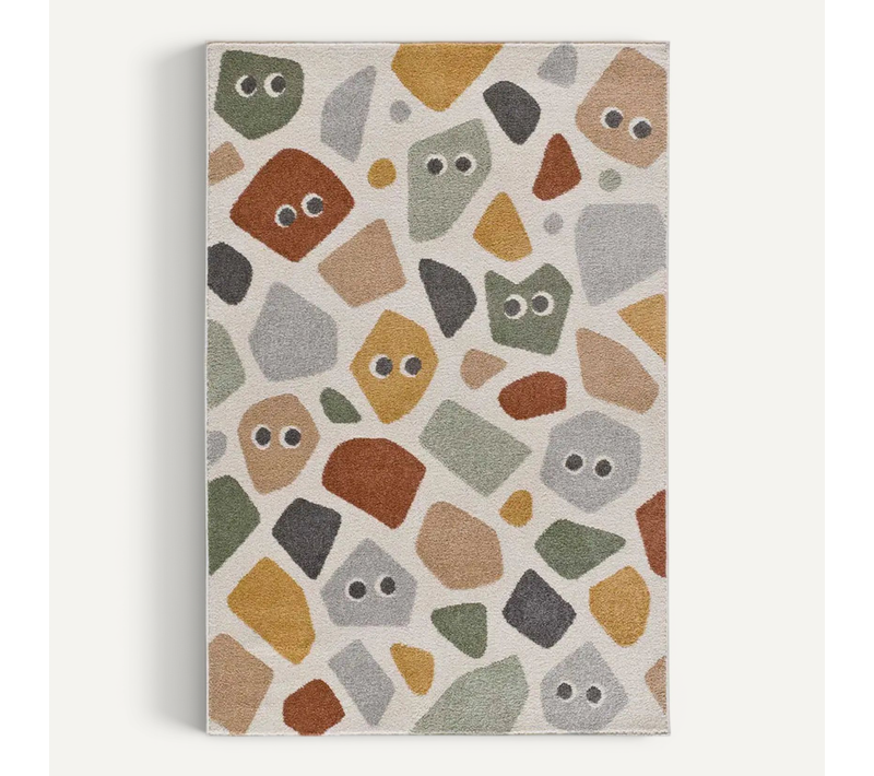 Tapis Enfant Pierres Animées Beats 40495 Multicolore 120x170 Cm