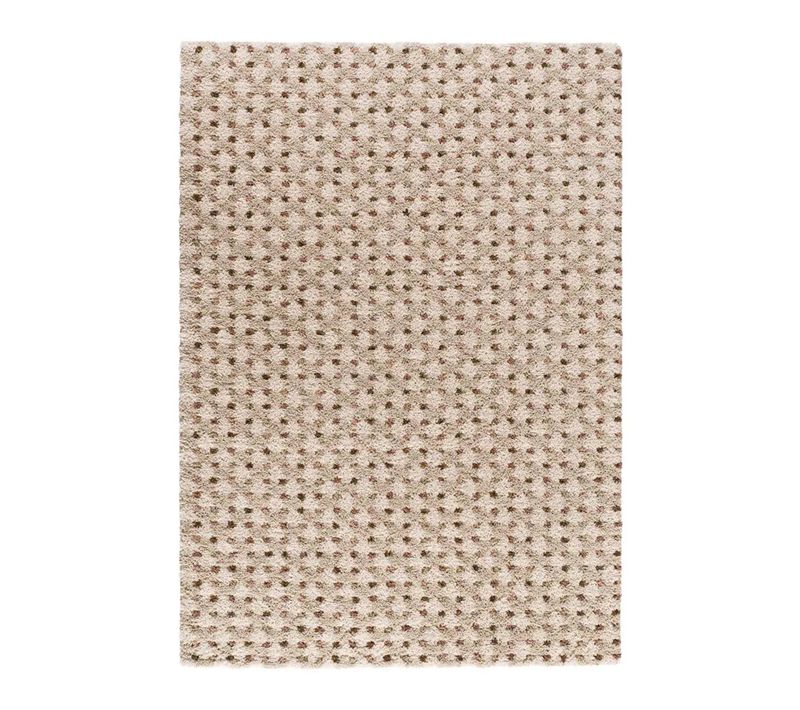 Tapis Enfant Shaggy Scandinave Ember 69416 Beige / Crème 80x150 Cm