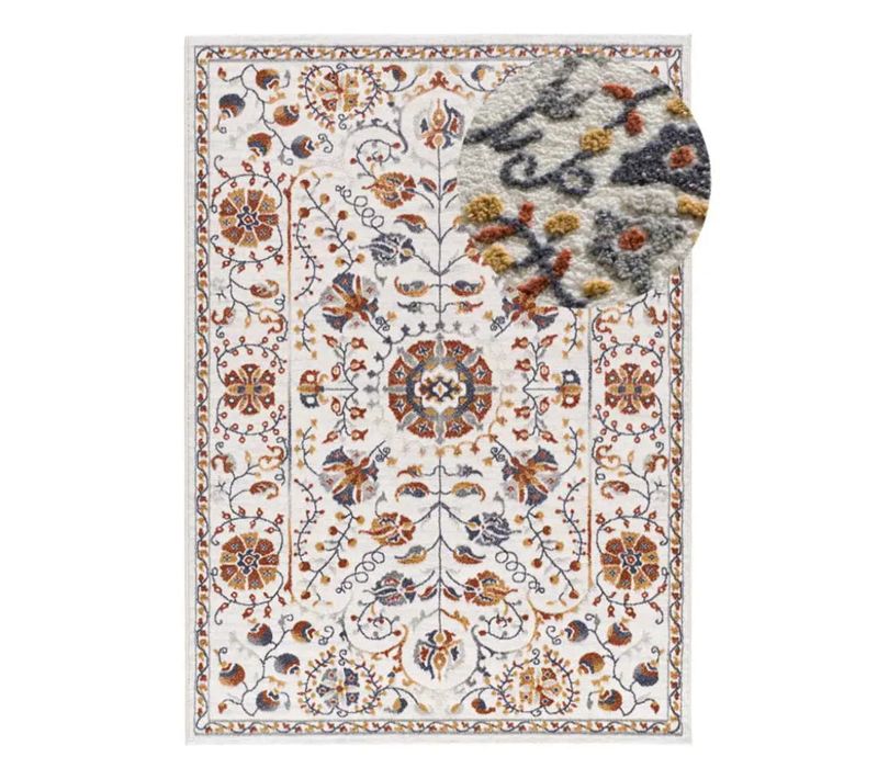 Tapis Classique À Relief Luly 13026 Multicolore 160x230 Cm