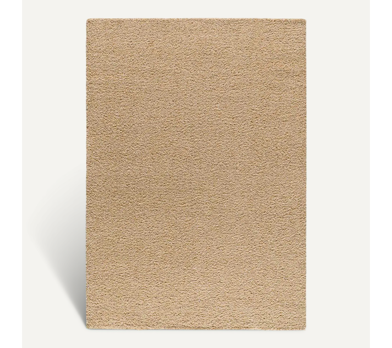 Tapis Shaggy Uni Norge 8507 Beige 133x190 Cm