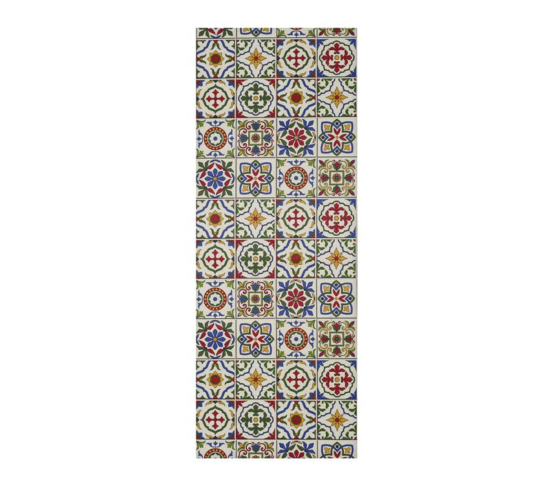 Tapis De Cuisine Bohème Sprinty Amalfi Multicolore 52x100 Cm