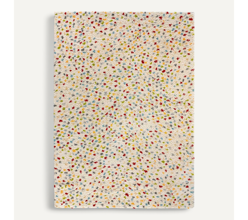 Tapis Shaggy Moderne Kasbah 8598 Beige/multicolore 160x230 Cm