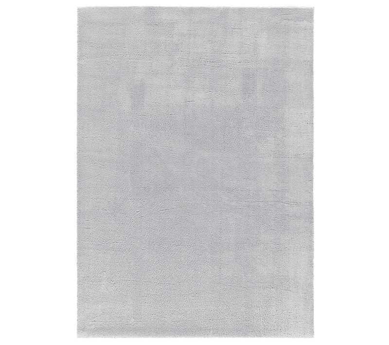 Tapis Lavable Uni Loft Liso Gris 200x290 Cm