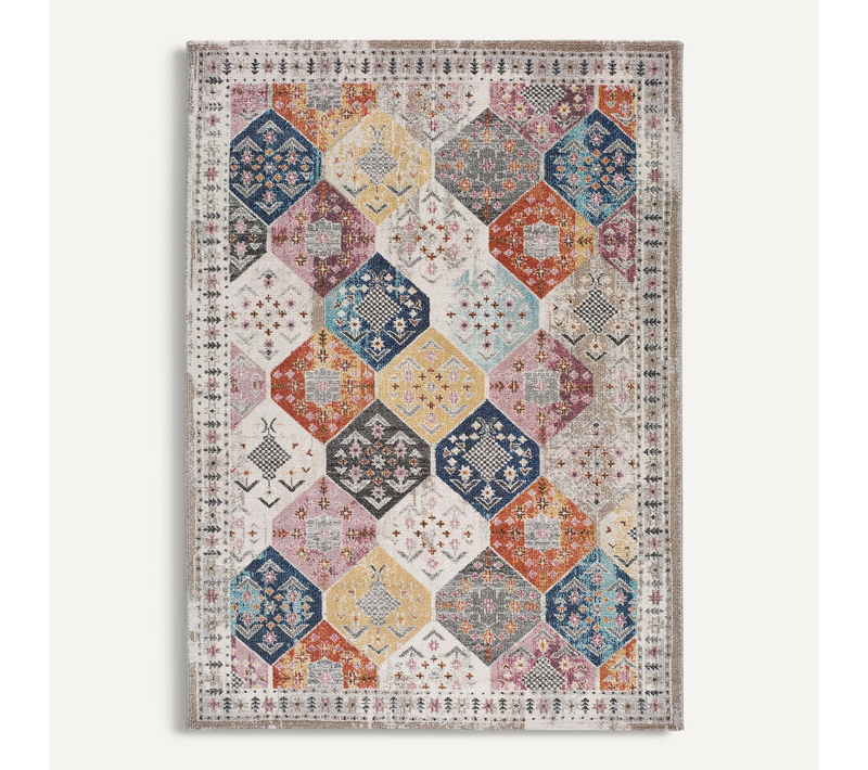 Tapis Vintage Mirva 20049 Multicolore 140x200 Cm
