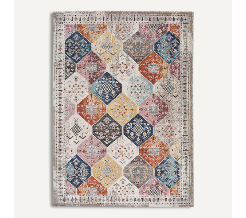 Tapis Vintage Mirva 20049 Multicolore 200x290 Cm
