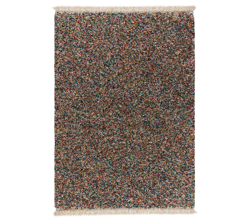 Tapis Shaggy Moderne Yebel 3 Multicolore 80x150 Cm
