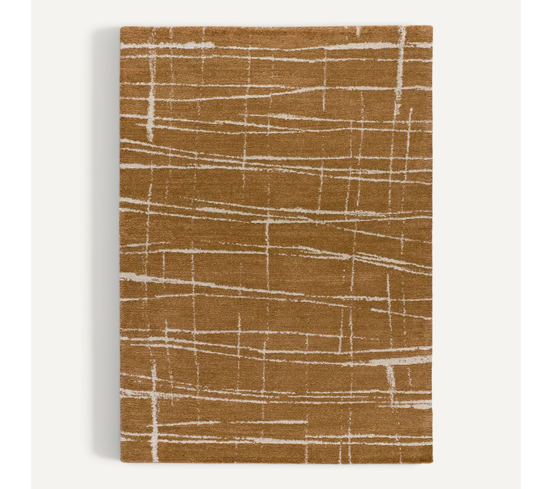 Tapis Abstrait Venus 68123 Cuivre 120x170 Cm