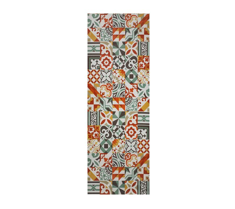 Tapis De Cuisine Bohème Sprinty Toscanella Multicolore 52x200 Cm