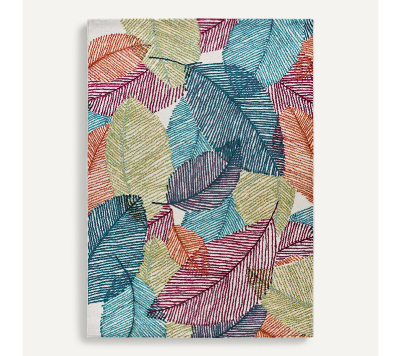 Tapis Floral Viva 16730 Multicolore 80x150 Cm