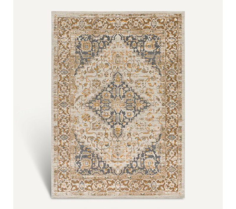 Tapis Vintage Delta 12692 Beige/gris 80x150 Cm