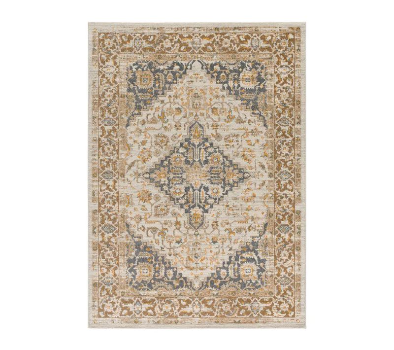 Tapis Vintage Delta 12692 Beige/gris 160x230 Cm
