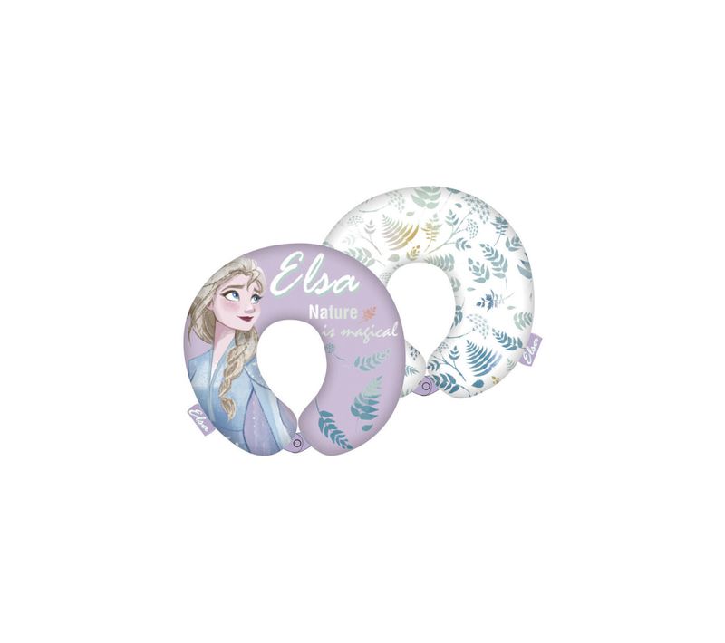 Coussin Tour De Cou 28x28x6cm Disney- La Reine Des Neiges Ii