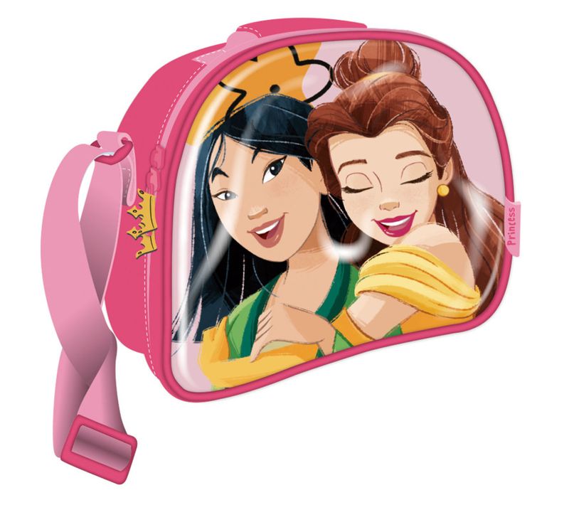 Sac à Lunch Isotherme 3d - Disney Princesses - 26x21x11 Cm